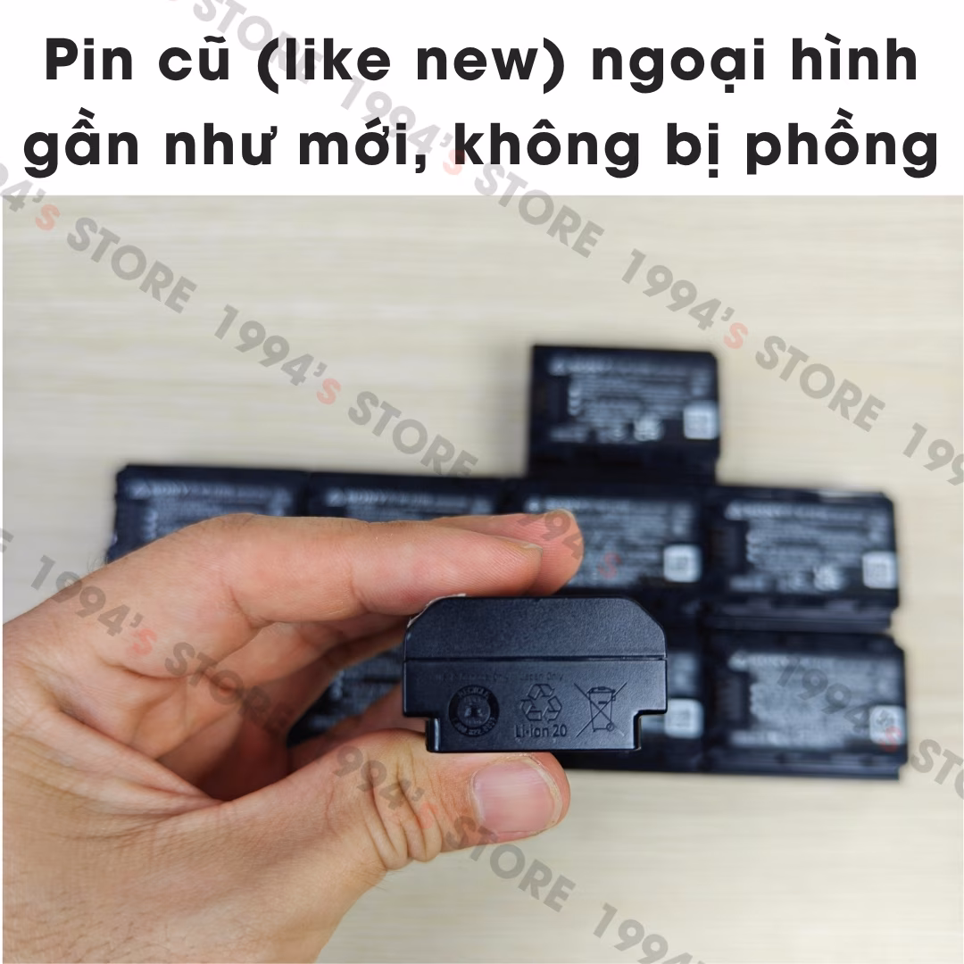 Pin Sony NP-FZ100 DATE 2023 – 2024 chính hãng - Bảo hành 6 tháng 1 ĐỔI 1