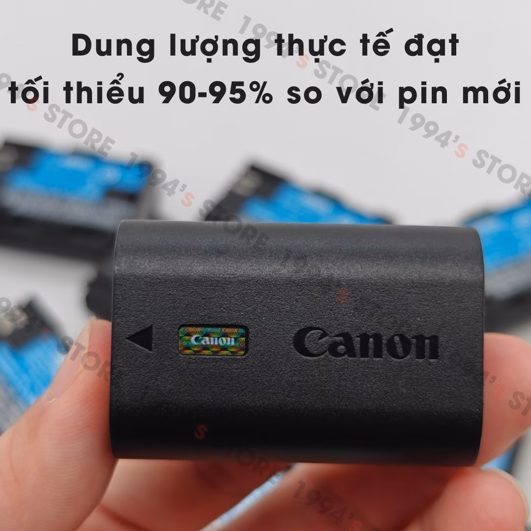 pin canon lp-e6nh chính hãng cũ