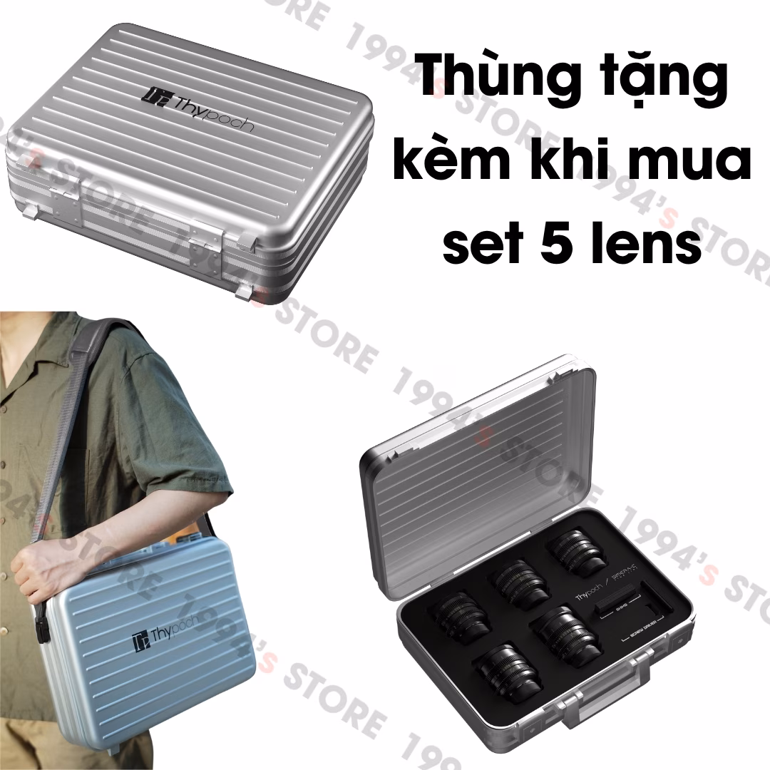 Bộ 4 lens Cine Thypoch Simera-C 28/35/50/75mm cho Sony E