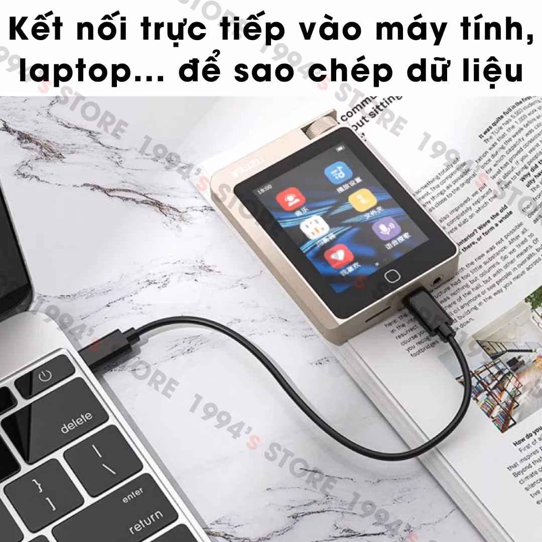 Máy Nghe Nhạc HiFi Ruizu A55 | Giải Mã DSD256 Hi-Res Audio