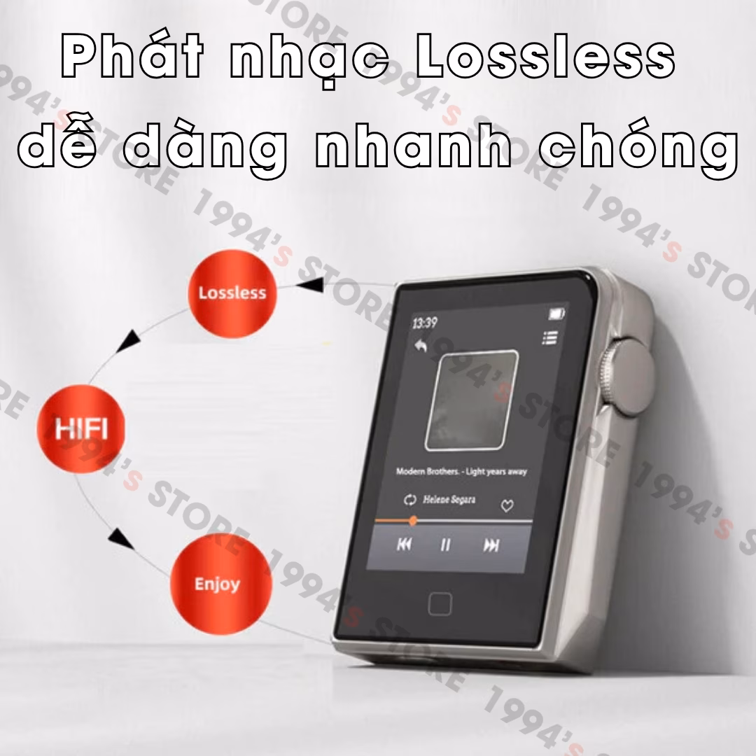 Máy Nghe Nhạc HiFi Ruizu A58 | Chip Giải Mã DSD256 Cao Cấp