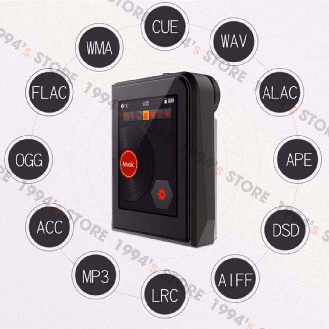 Máy Nghe Nhạc HiFi Ruizu A58 | Chip Giải Mã DSD256 Cao Cấp