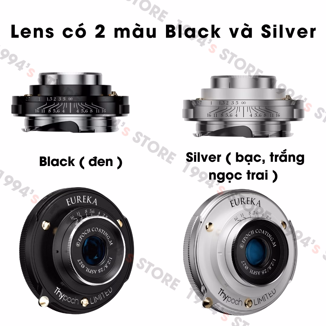 Ống kính Thypoch Eureka 28mm F2.8 Full-Frame - Lens Pancake