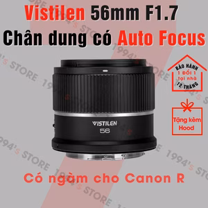 Ống kính Vistilen 56mm F1.7 AF for Canon R