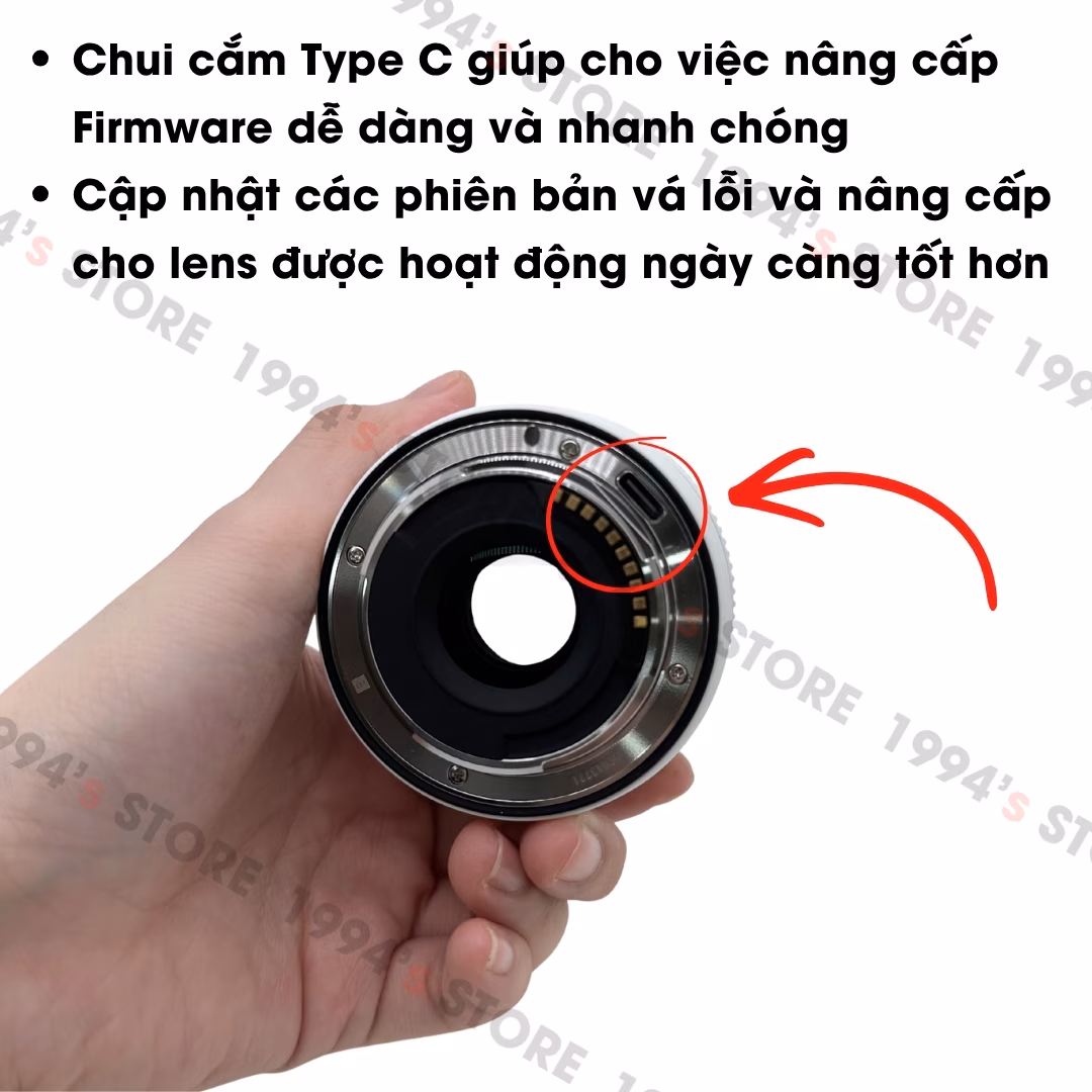 ống kính stm lấy nét vào mắt canon r