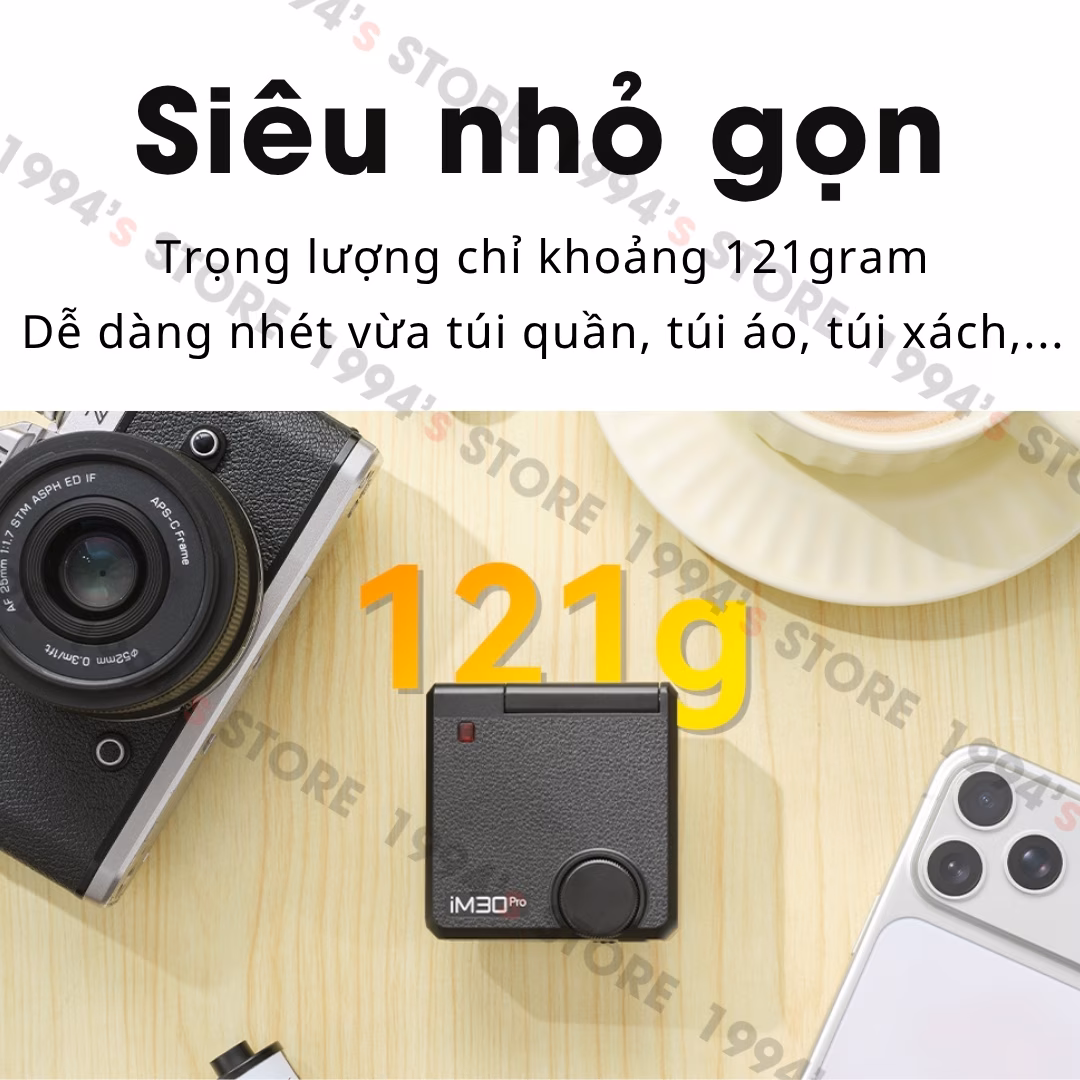 Đèn Flash Godox iM30 Pro Có Auto TTL Và HSS Retro Cho Mọi Máy Ảnh