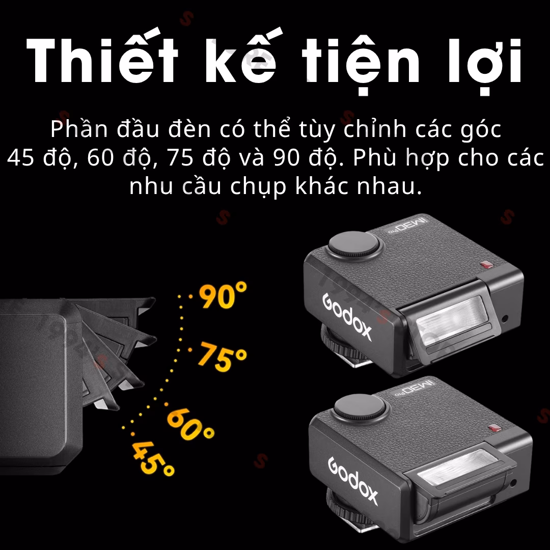 Đèn Flash Godox iM30 Pro Có Auto TTL Và HSS Retro Cho Mọi Máy Ảnh