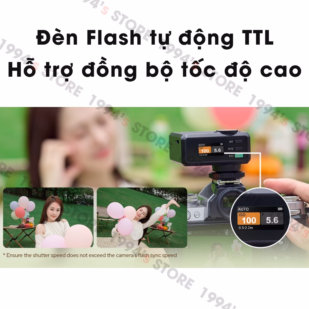 Đèn Flash Godox iM30 Pro Có Auto TTL Và HSS Retro Cho Mọi Máy Ảnh