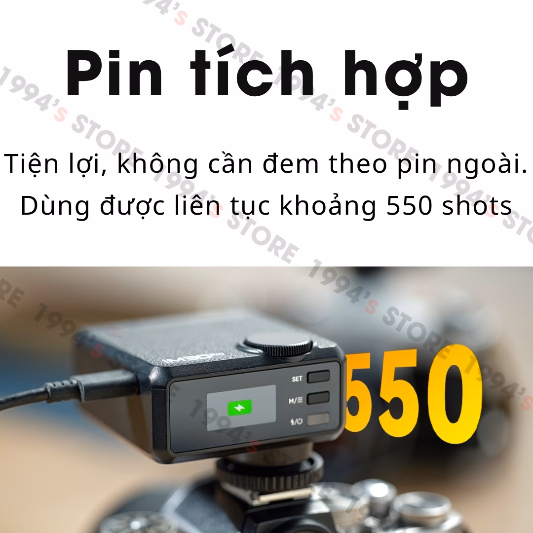 Đèn Flash Godox iM30 Pro Có Auto TTL Và HSS Retro Cho Mọi Máy Ảnh
