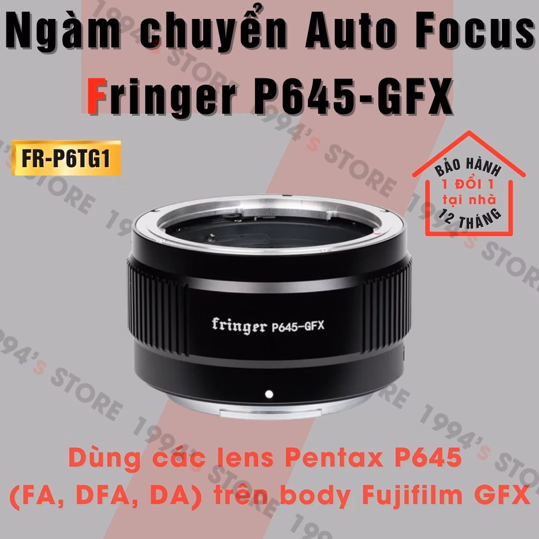 Ngàm chuyển Auto Focus Fringer P645-GFX
