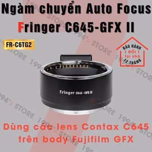 Ngàm chuyển Auto Focus Fringer C645-GFX II (FR-C6TG2) - Contax 645 sang Fujifilm GFX