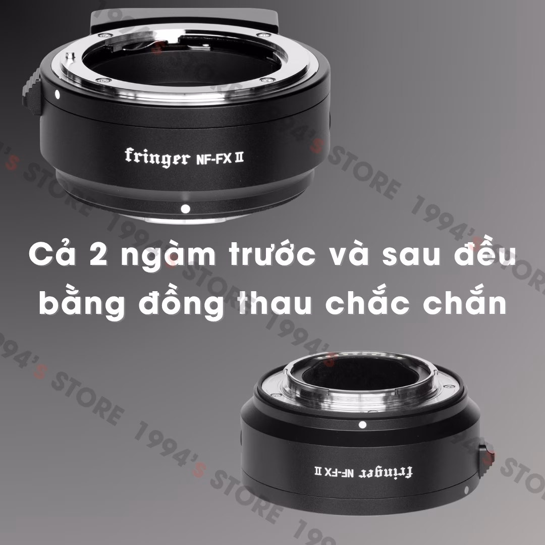 Ngàm chuyển Auto Focus Fringer NF-FXII (FR-FTX2) - Nikon F sang Fujifilm X - Chính hãng