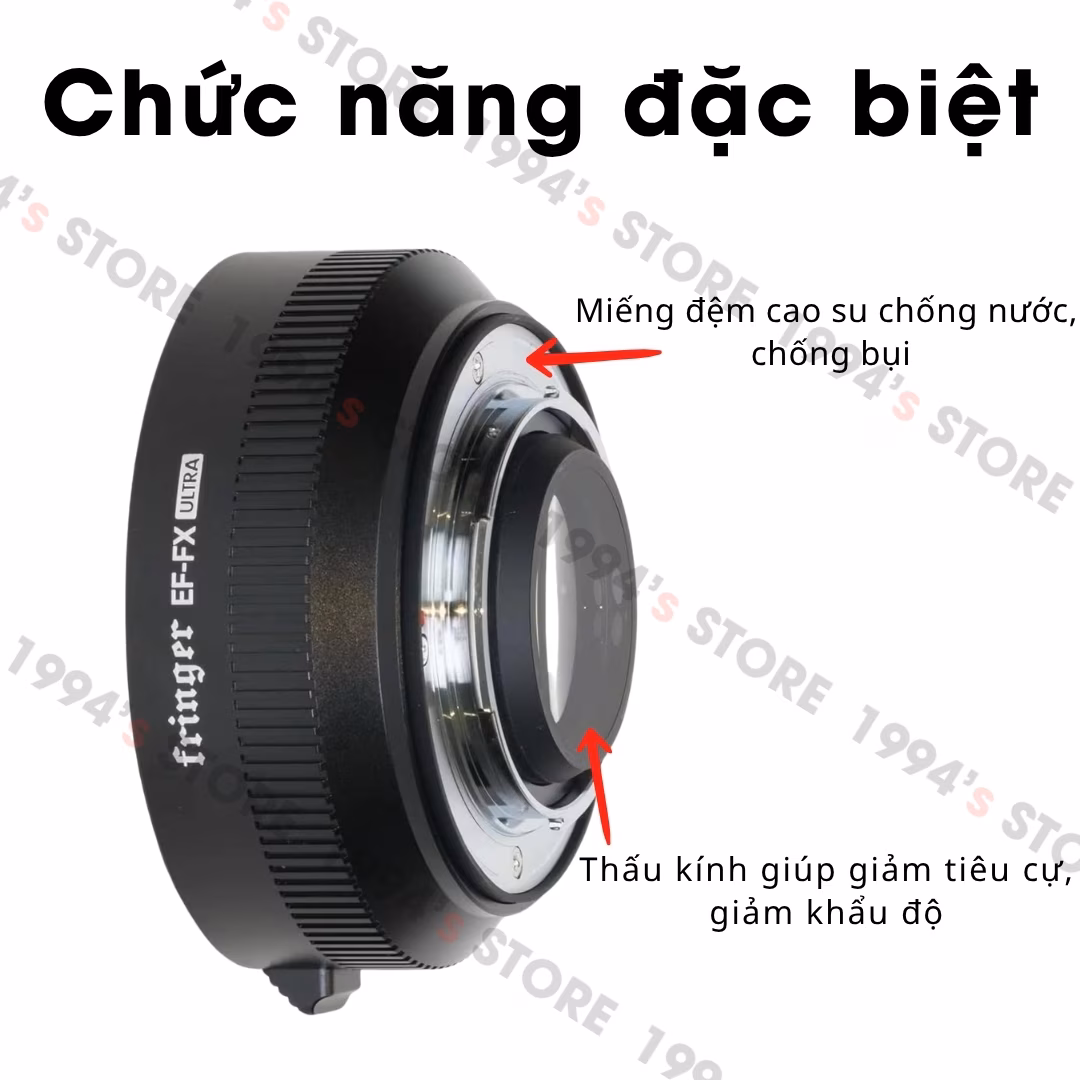 Ngàm chuyển Auto Focus Fringer EF-FX Ultra (FR-FX071) Speed Booster 0.71X - Canon EF/EFs sang Fujifilm