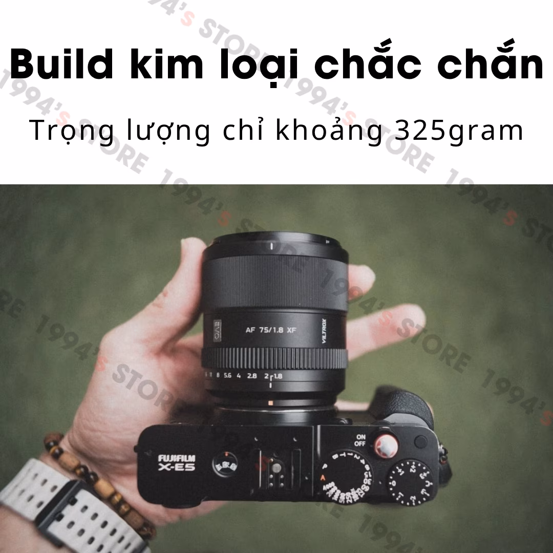 Ống kính Viltrox 75mm F1.8 EVO AF for Fujifilm/Sony/Nikon Z