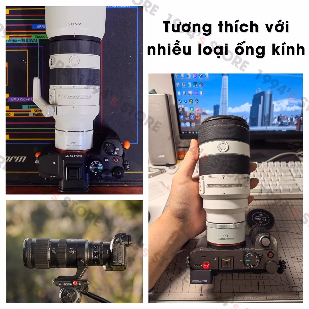Ngàm chuyển Viltrox TELECONVERTER 2.0X giúp nhân đôi tiêu cự
