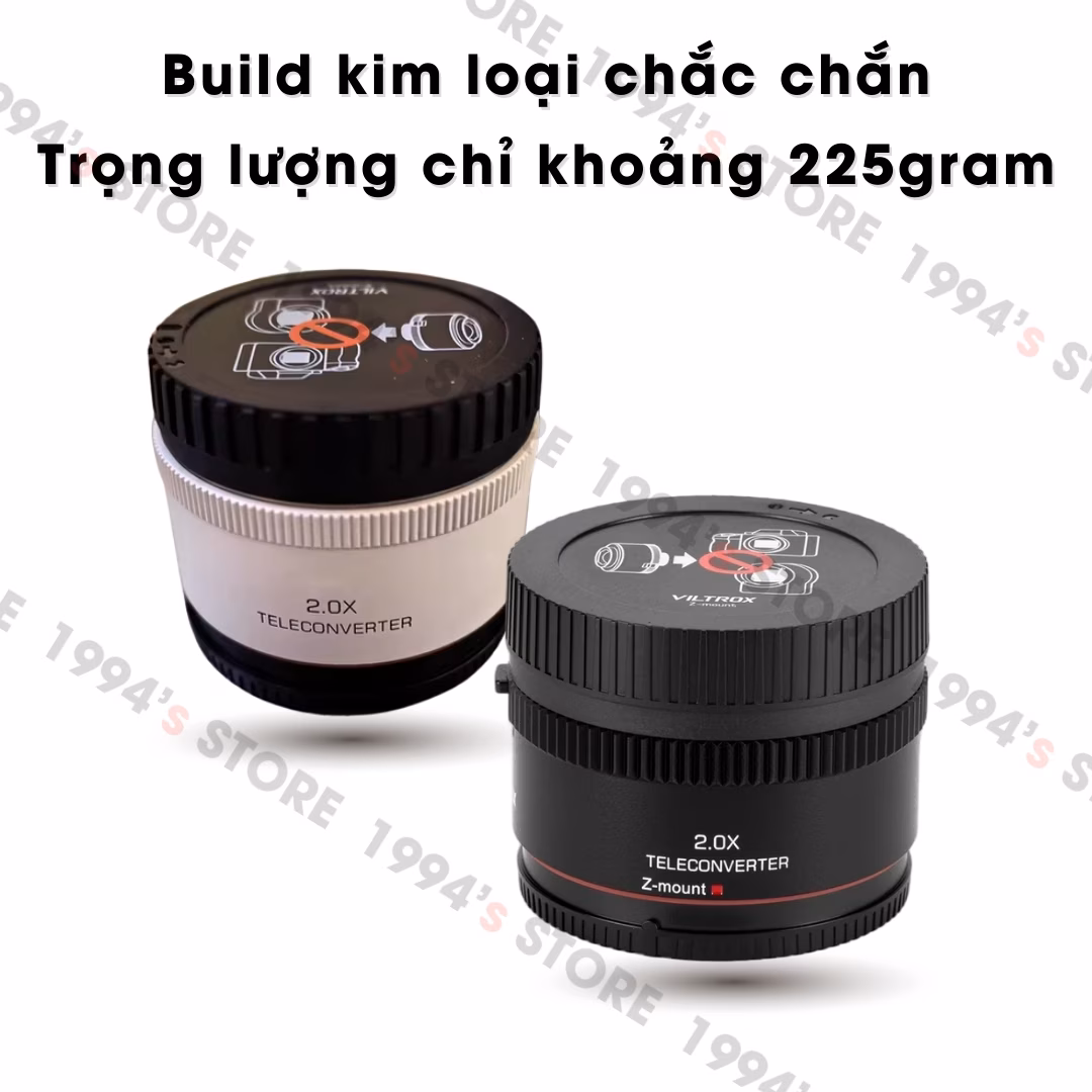 Ngàm chuyển Viltrox TELECONVERTER 2.0X giúp nhân đôi tiêu cự