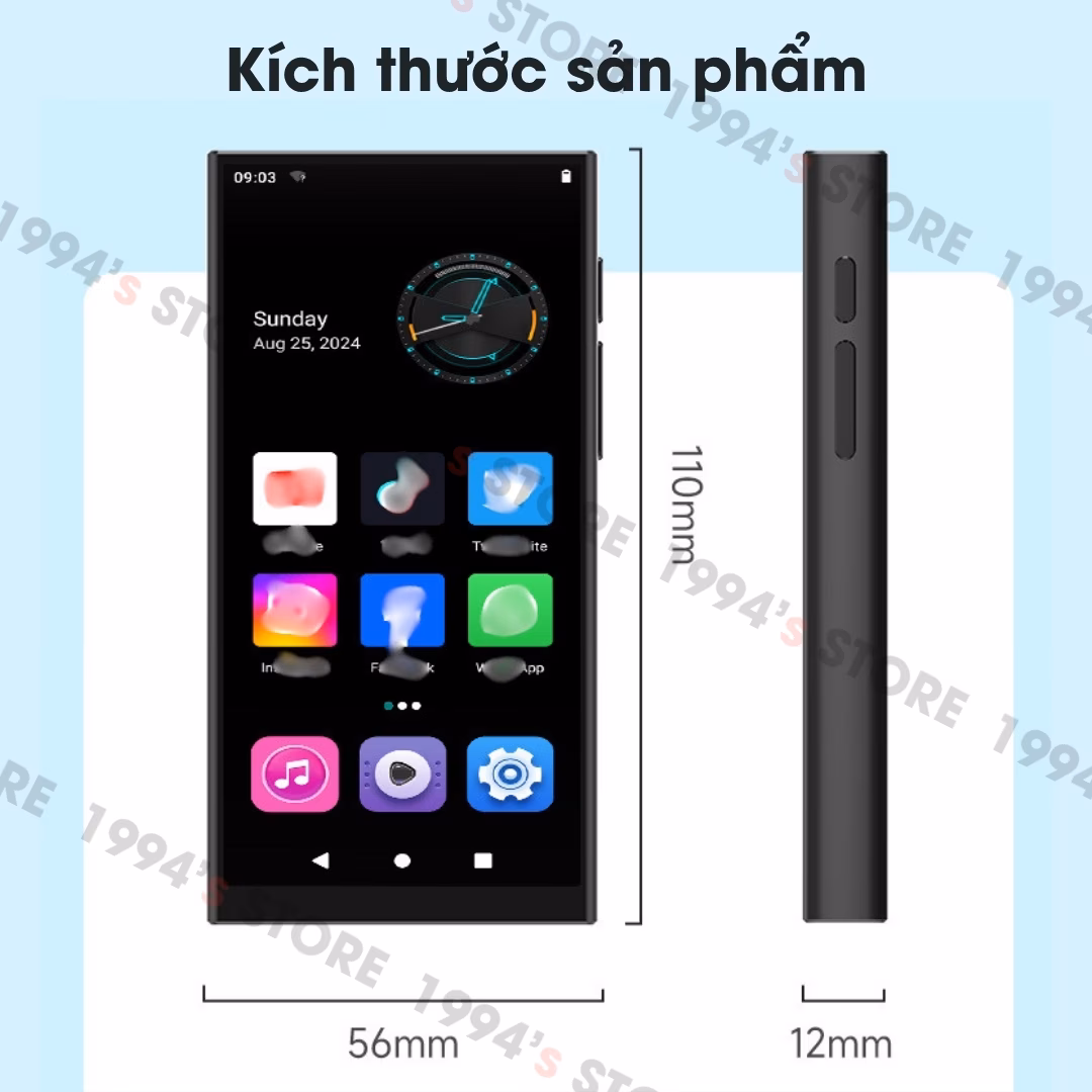 máy nghe nhạc cảm ứng