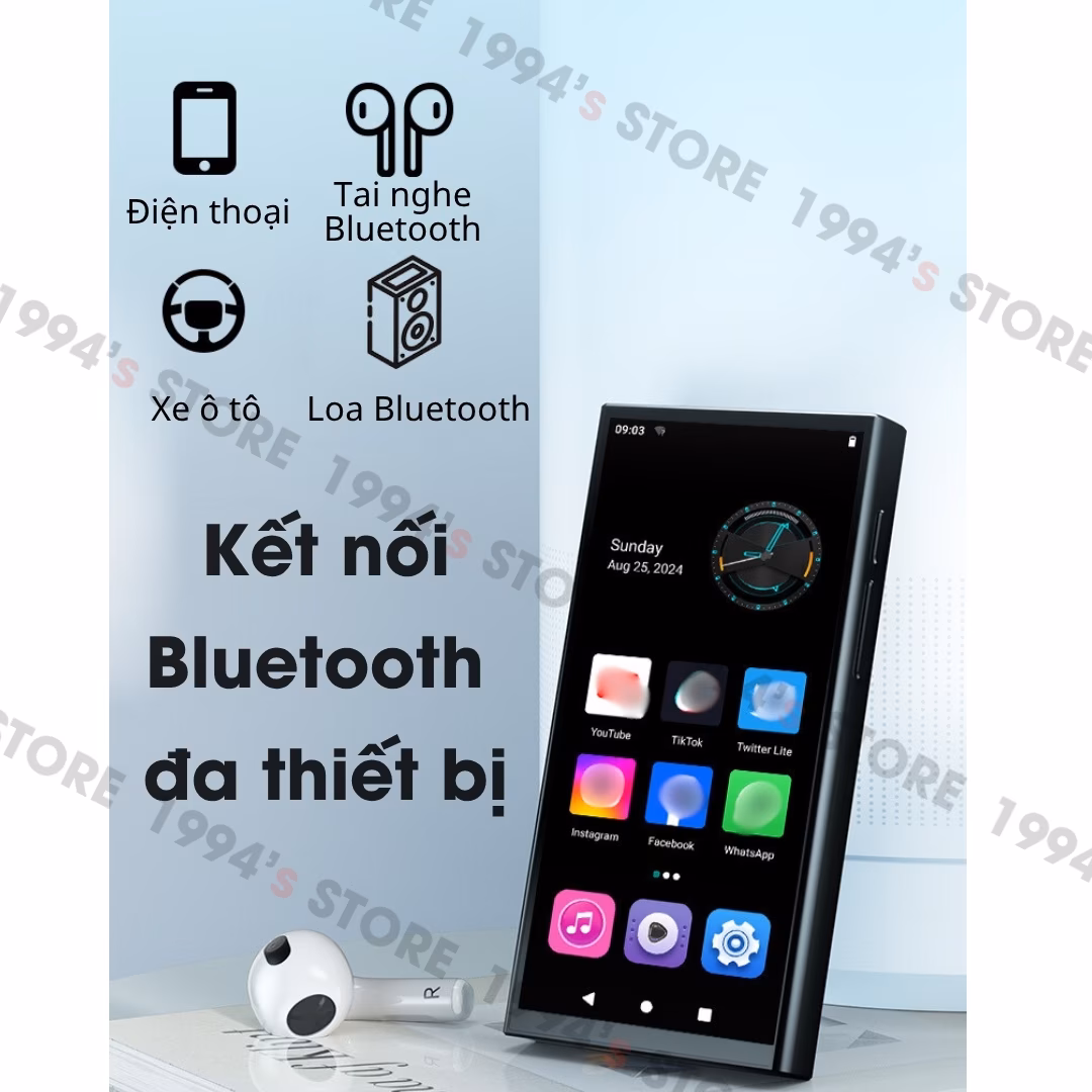 máy nghe nhạc tải được app ch play