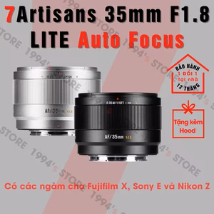 Ống kính 7Artisans 35mm F1.8 AF Lite cho Sony/Fujifilm/Nikon