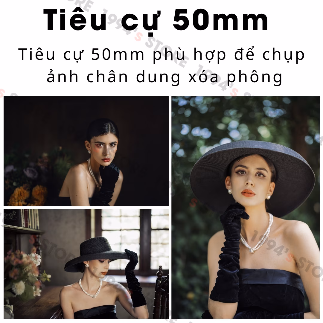 Ống kính SongRaw M-Simplify 50mm F1.2 AF Titanium Full-Frame Sony/Nikon Z/Leica L
