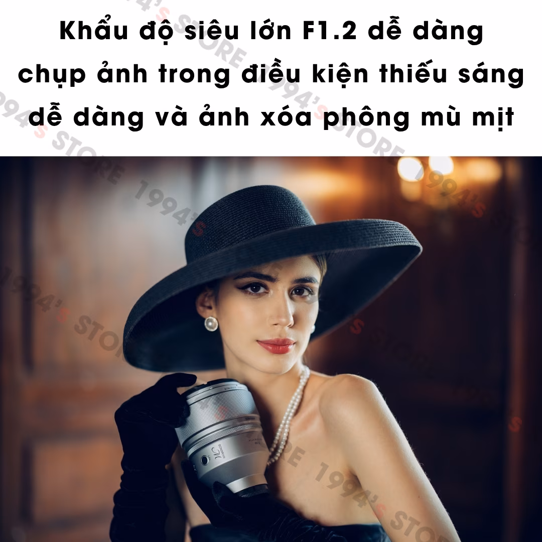 Ống kính SongRaw M-Simplify 50mm F1.2 AF Titanium Full-Frame Sony/Nikon Z/Leica L