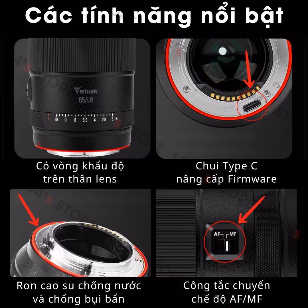 Lens chân dung cho Canon RF