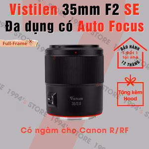 Vistilen 35mm F2 SE AF Full-Frame Canon R/Canon RF - Chính Hãng