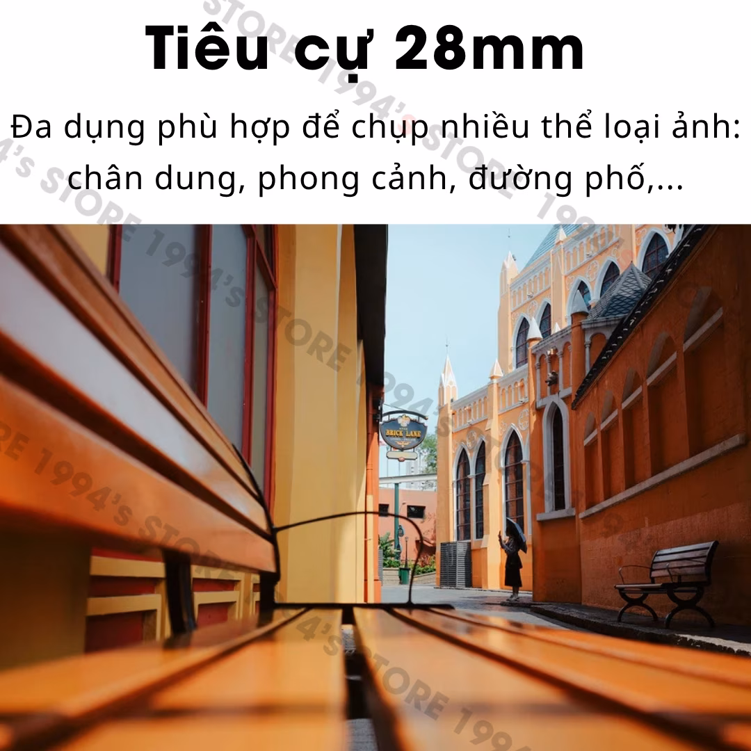Ống Kính Viltrox 28mm F4.5 AF Chip Cho Sony E, Nikon Z, Fujifilm X và Leica L