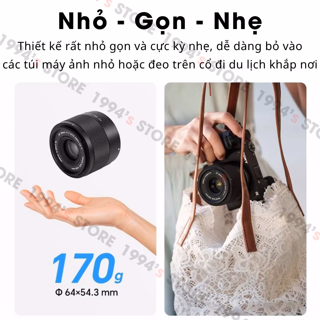 ống kính viltrox 35mm f1.7 cho sony