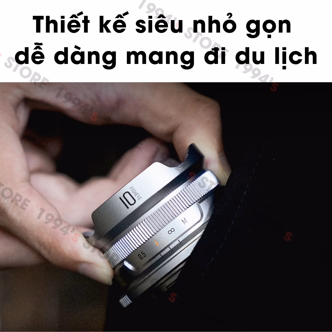 Ống kính Brightin Star 10mm F5.6 Mark II - Lens siêu rộng nhỏ gọn cho E/ Z/X/R/EOSM/M43