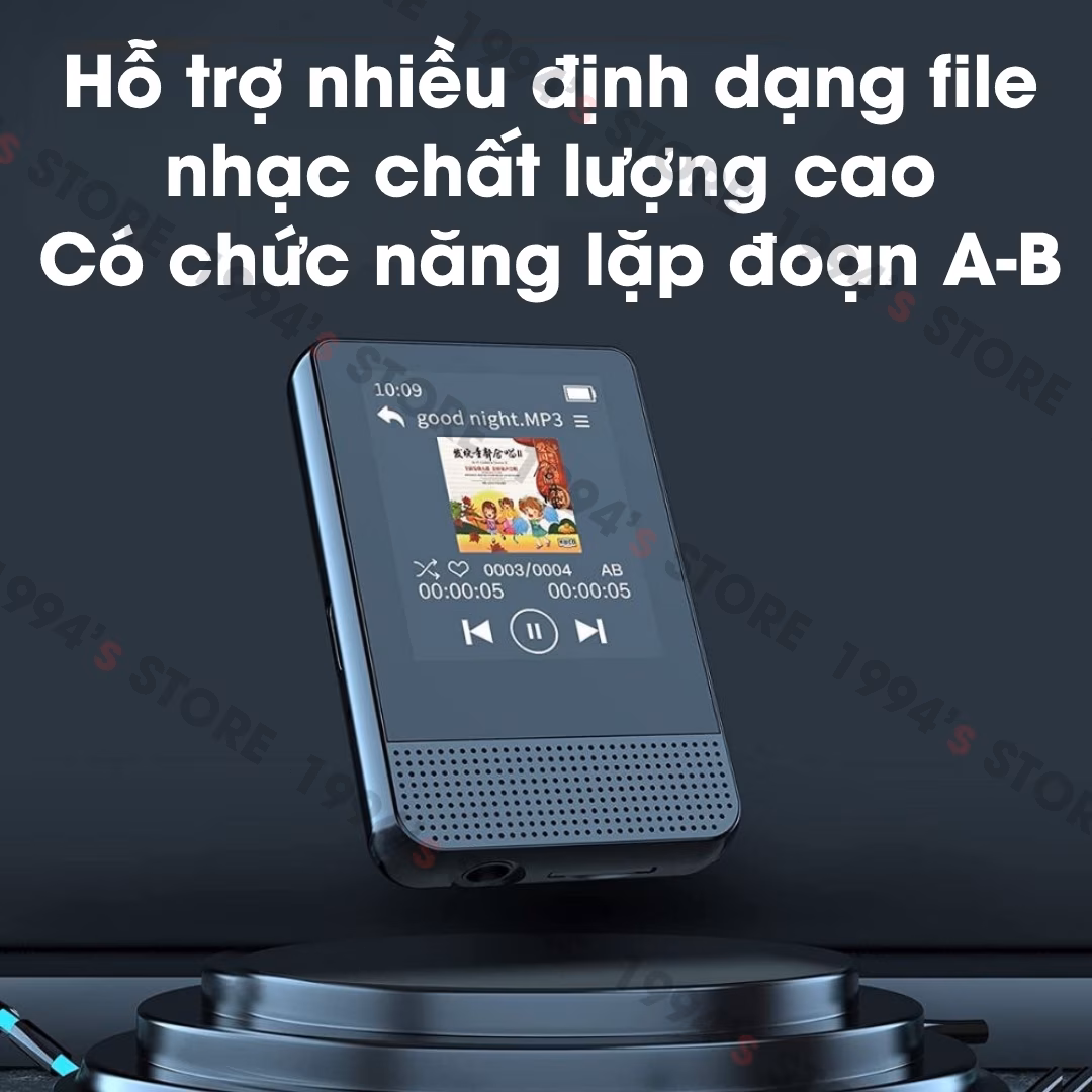 máy nghe nhạc bluetooth cảm ứng