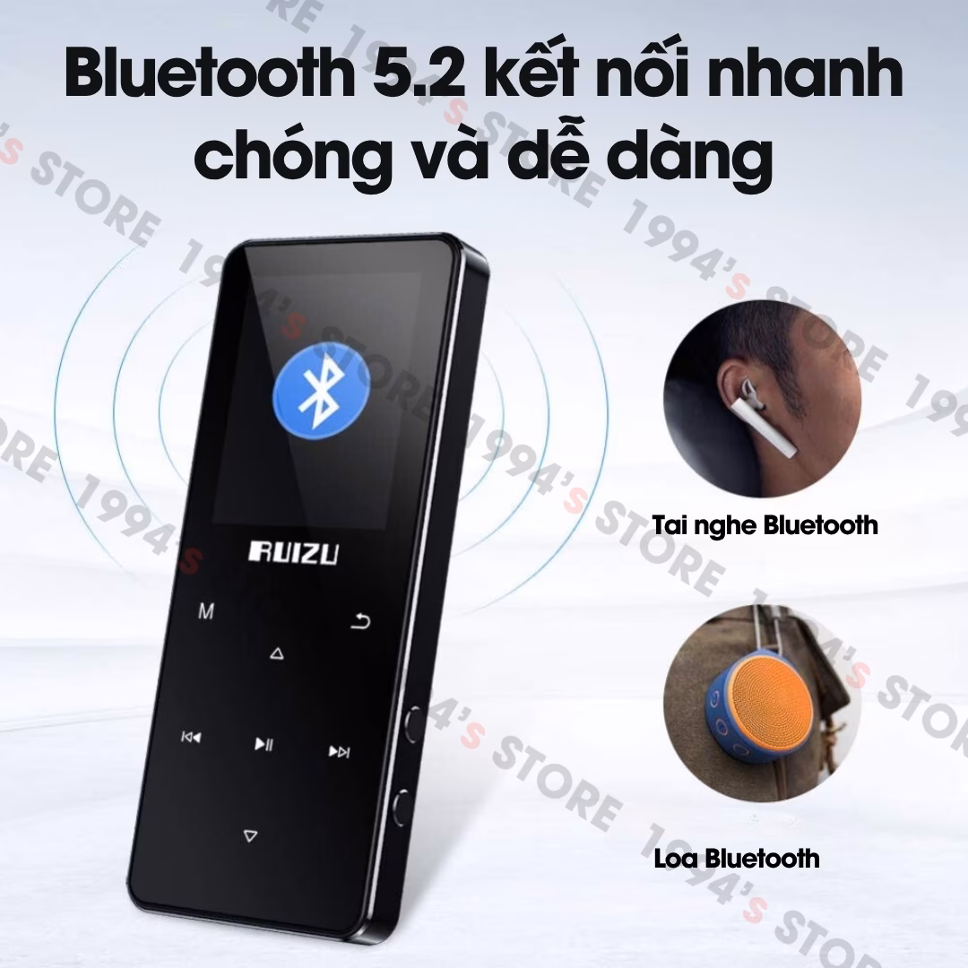 máy nghe nhạc ruizu d51 8gb