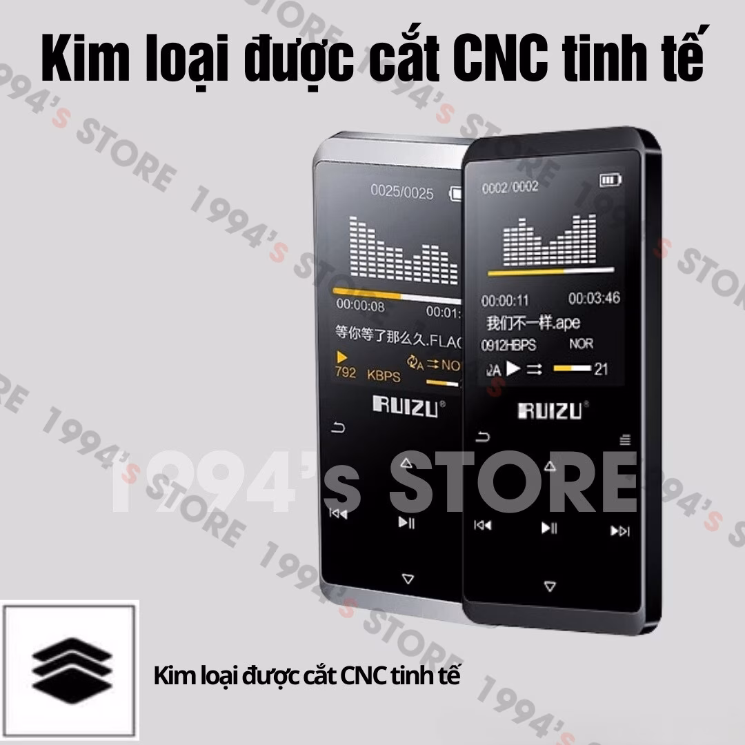 đánh giá máy nghe nhạc ruizu d02