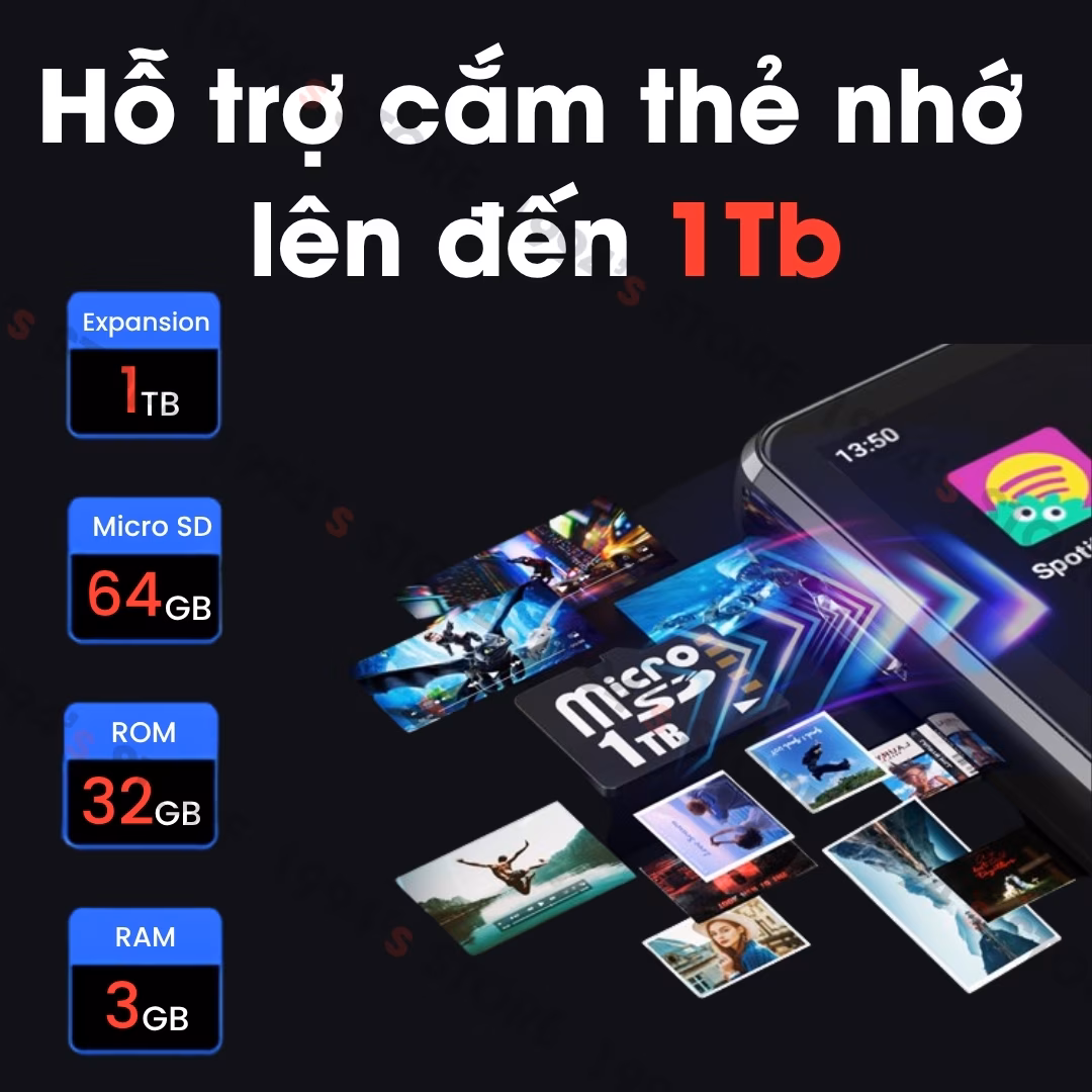 Máy Nghe Nhạc Android Ruizu M45 - RAM 3GB, Màn Hình 4.5 Inch, Wifi Bluetooth 5.4