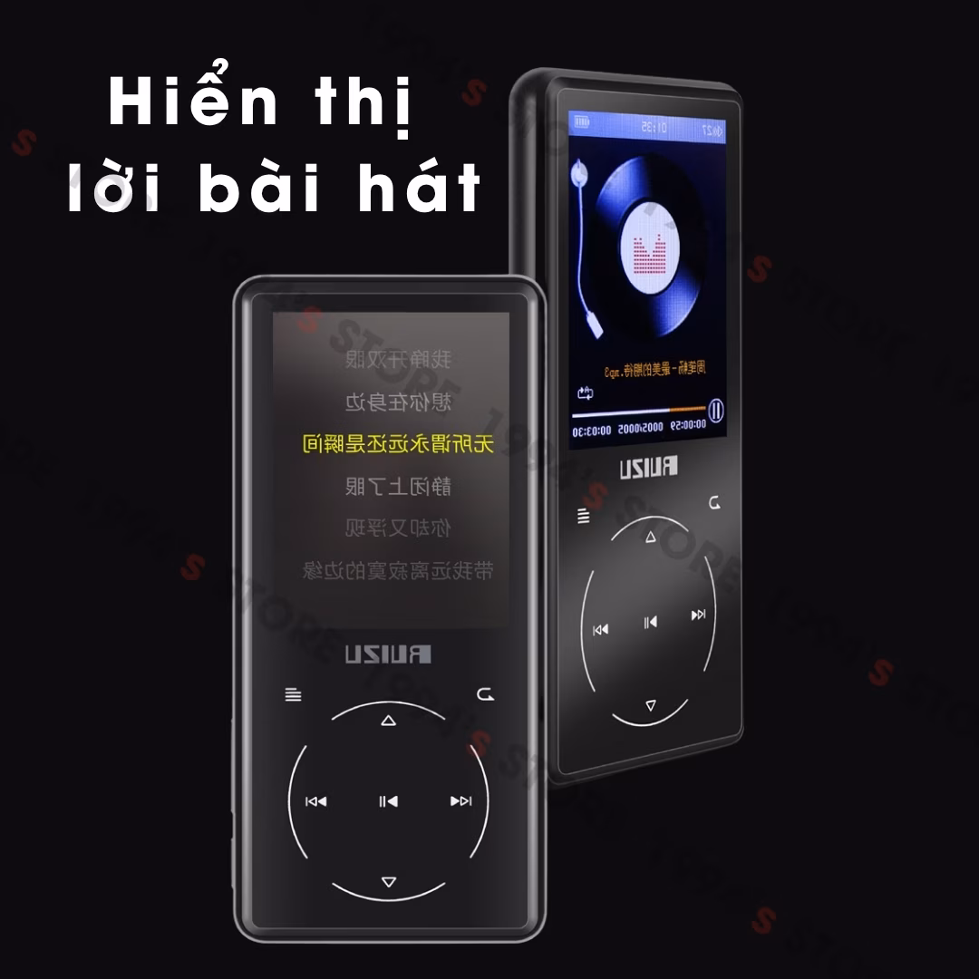 Máy Nghe Nhạc Học Tiếng Anh Ruizu D16 32Gb Màn Hình 2.4 Inch | Lặp Đoạn A-B