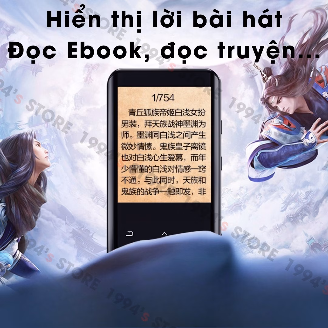 máy nghe nhạc học tiếng anh ruizu d25