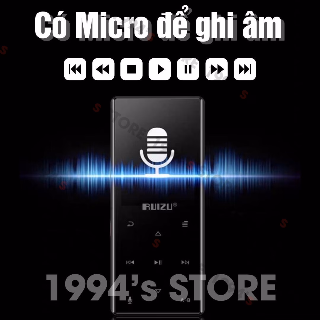 Máy Nghe Nhạc MP3 Ruizu D29 