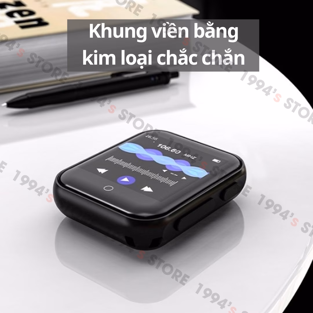 máy nghe nhạc nhỏ gọn như đồng hồ
