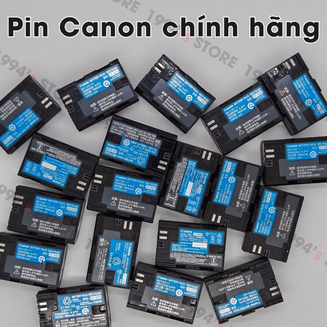 Pin Canon LP-E6N chính hãng zin bóc máy