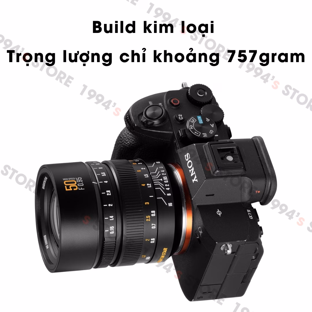 Đánh giá ống kính Brightin Star 50mm F0.95 II