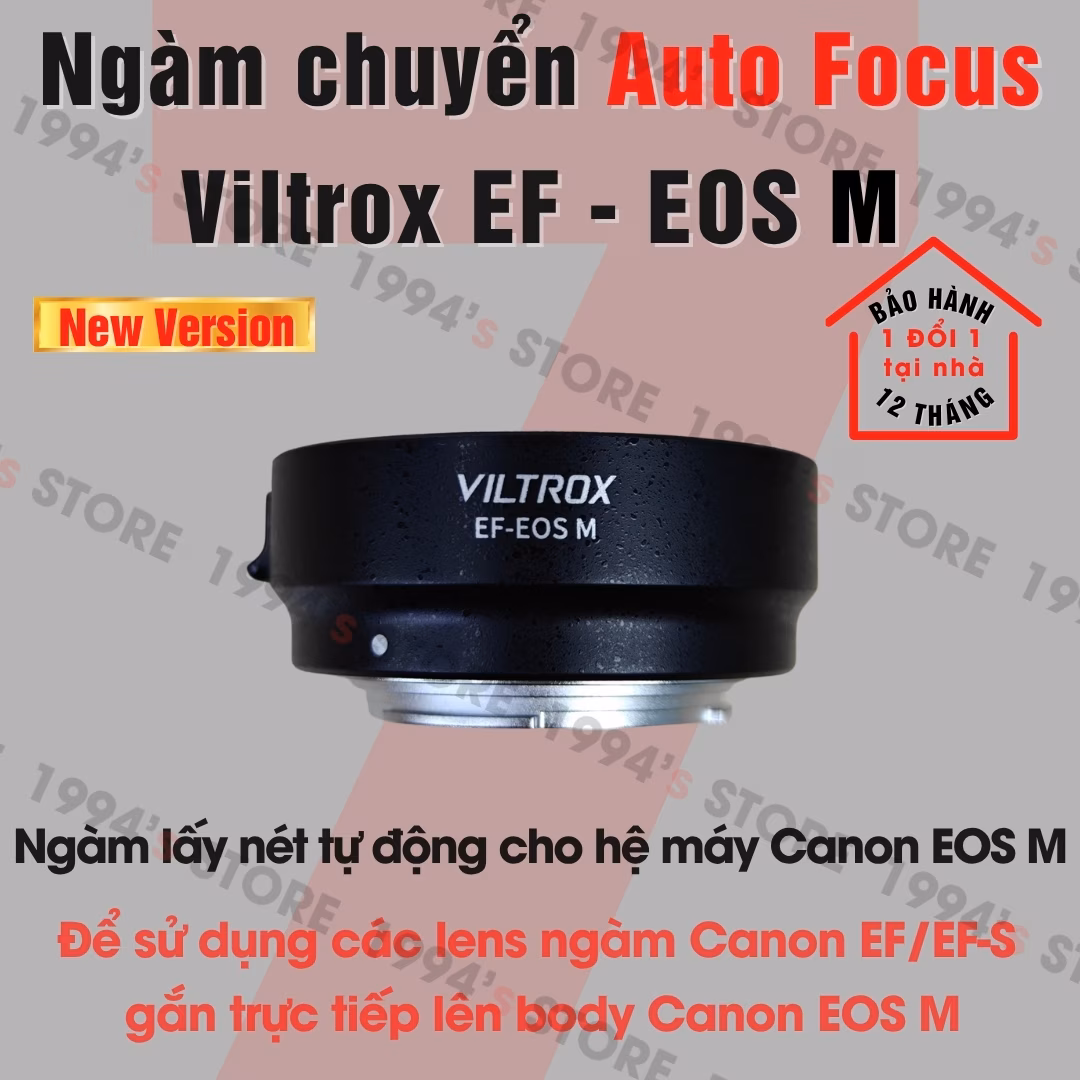 Ngàm chuyển Viltrox EF-EOS M