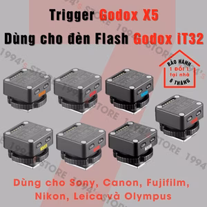 Godox X5 Trigger 2 trong 1 - Điều khiển không dây cho đèn Godox iT32 - Hàng Chính Hãng