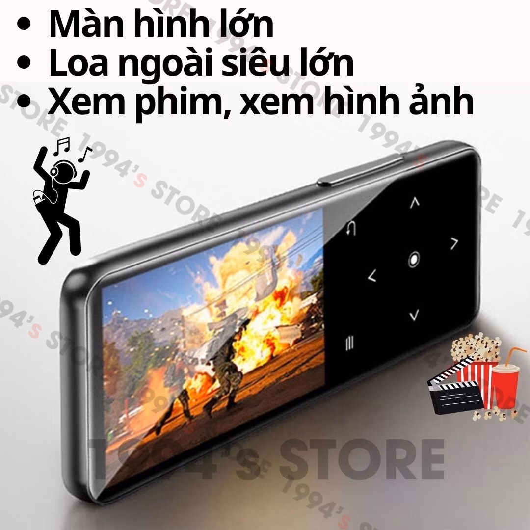 Máy nghe nhạc Benjie M10 vỏ kim loại