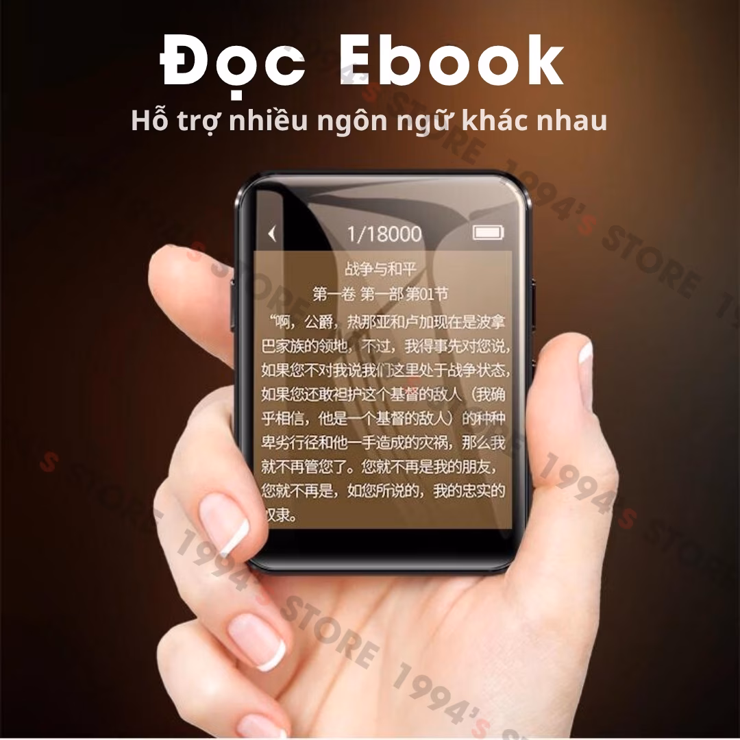 Máy nghe nhạc Benjie X1 nhỏ gọn