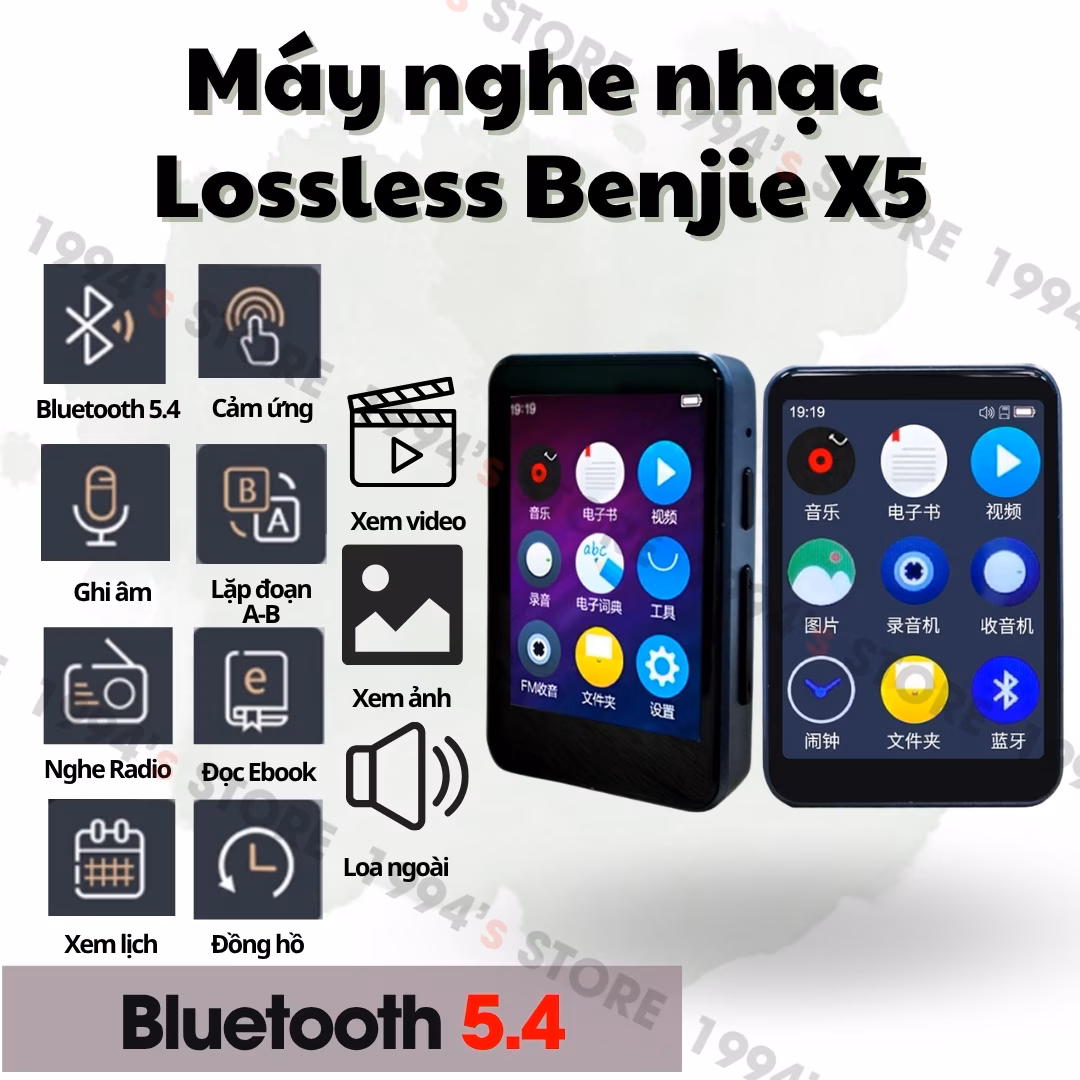 Máy nghe nhạc Benjie X5