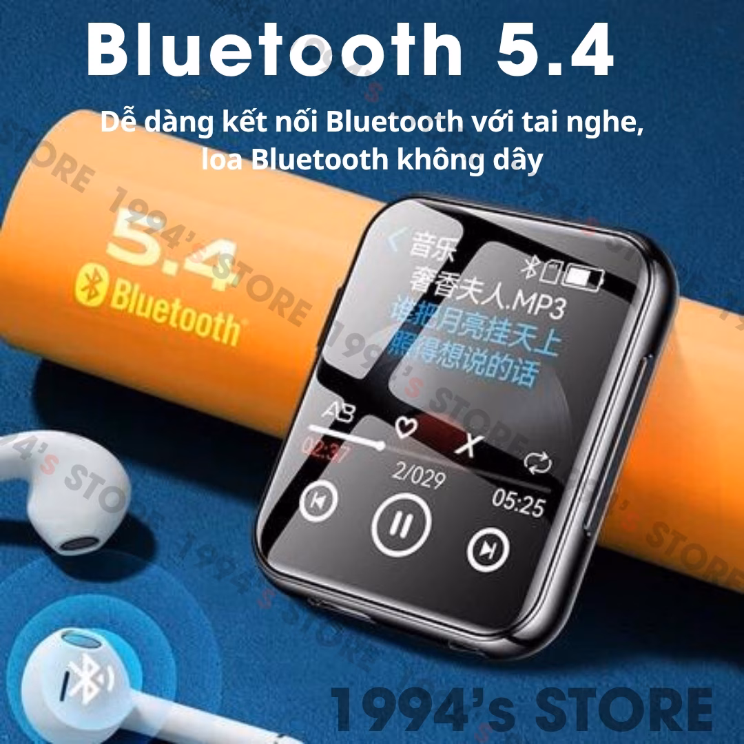 Máy Nghe Nhạc Benjie R1 Có Camera – Bluetooth 5.4, Chip DSD Cao Cấp, Cảm Ứng IPS – Chính Hãng