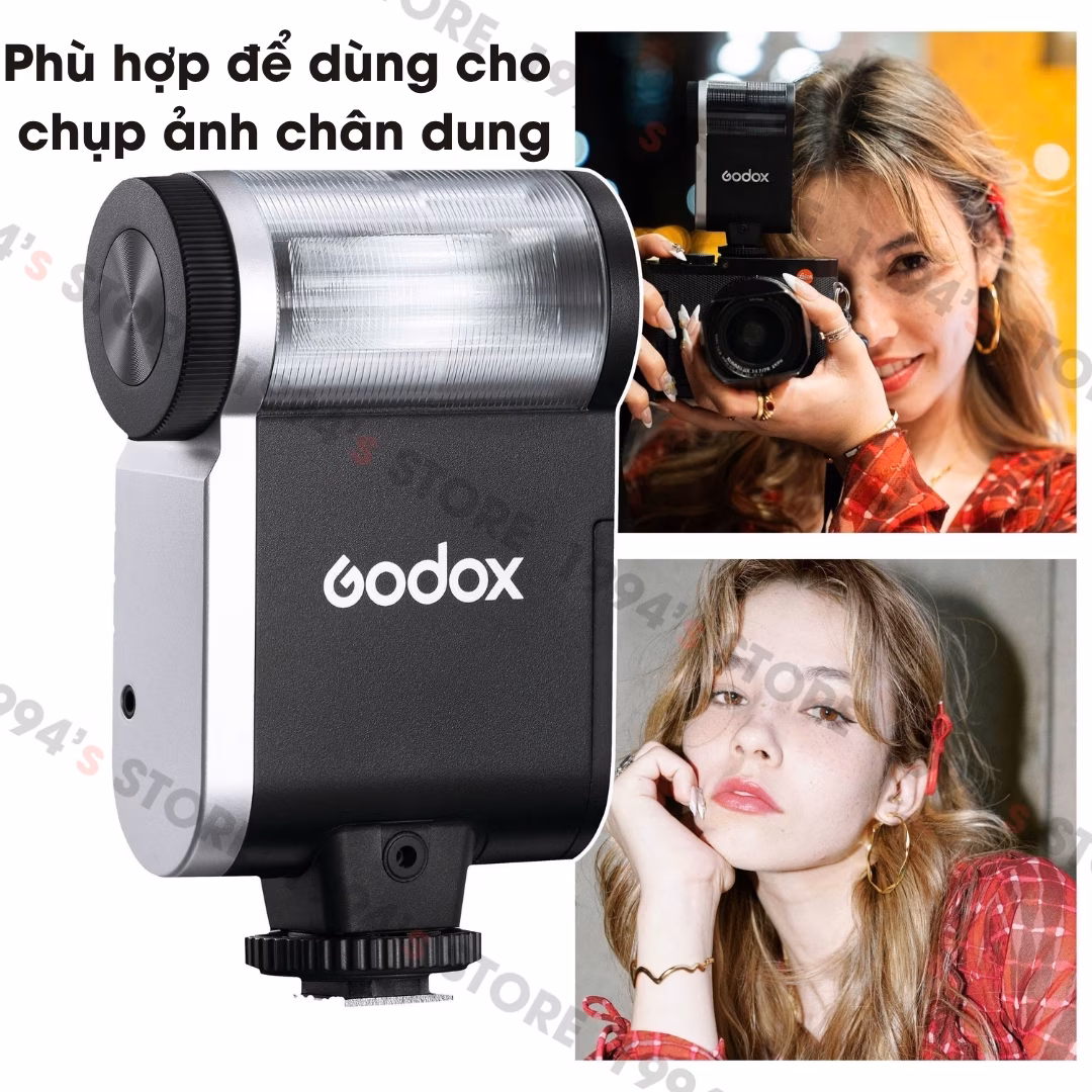 Đèn Flash Mini Godox iA32 Chính Hãng - Dùng Cho Mọi Máy Ảnh