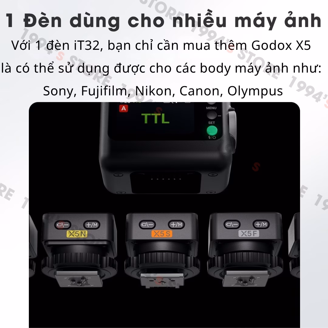 Godox iT32 kèm trigger X5