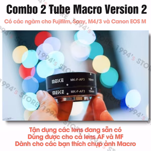 Combo 2 Tube Macro Meike MK-F-AF3 cho Fujifilm X (Bản Version 2)