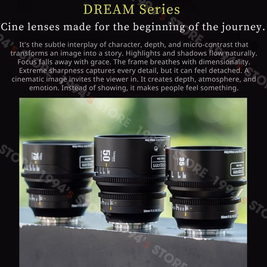 Lens Cine Full-Frame 7Artisans 35mm